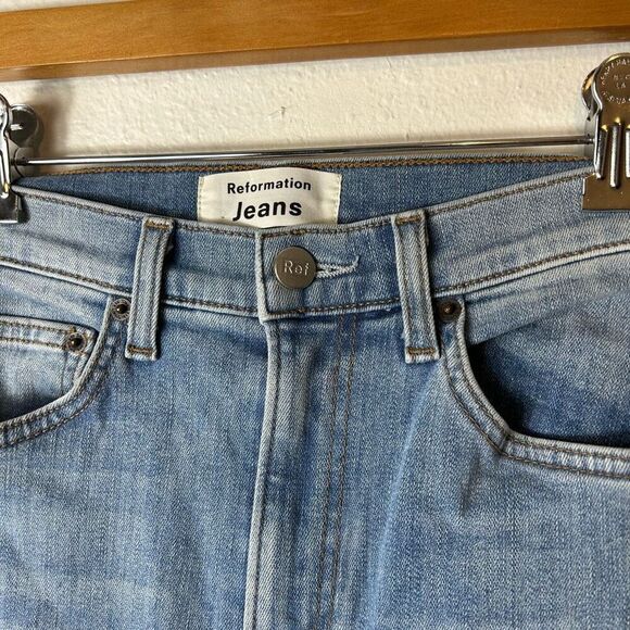 Reformation Claudia high relaxed Jean size 23 - Picture 5 of 8